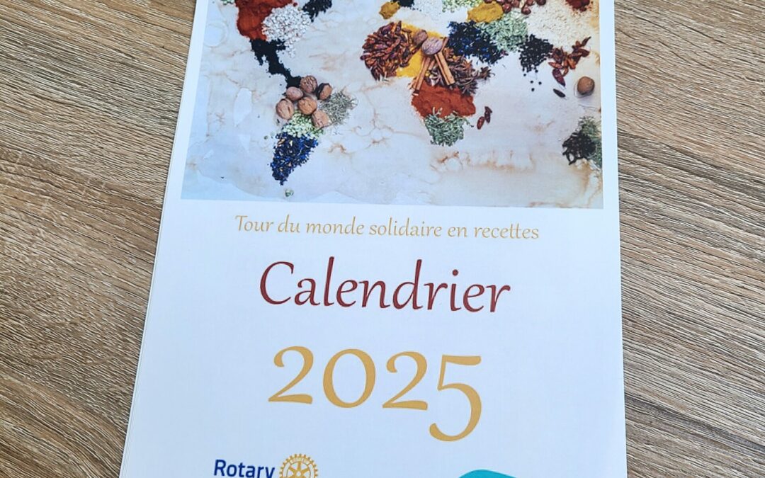 Calendrier 2025 par Konstelacio et Rotary Club Bretagne-Mayenne